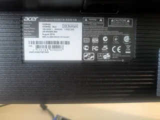Monitor Acer V226HQL Negro