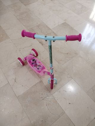 Patinete infantil 3 ruedas Minnie Mouse