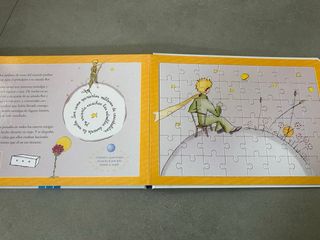 EL PRINCIPITO LIBRO con 6 puzzles