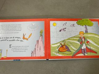 EL PRINCIPITO LIBRO con 6 puzzles