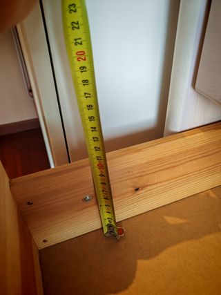 Cómoda de madera 6 cajones