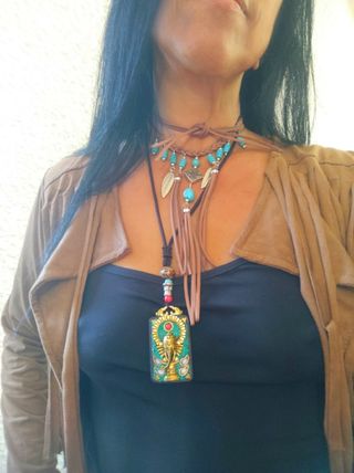 Chocker Collana  boho Espiritu libre