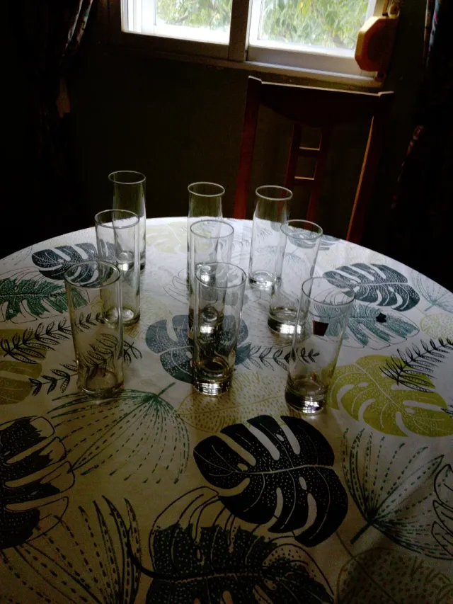 Lote Vasos Vasos tubo de cristal
REGALO FUNDA BOT