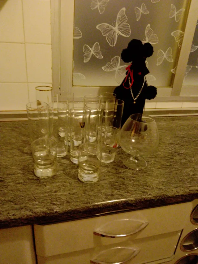 Lote Vasos Vasos tubo de cristal
REGALO FUNDA BOT