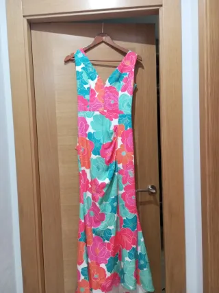 Vestido fiesta floral