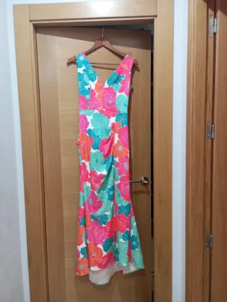 Vestido fiesta floral