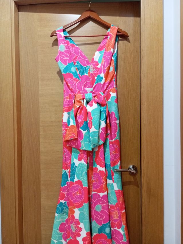 Vestido fiesta floral