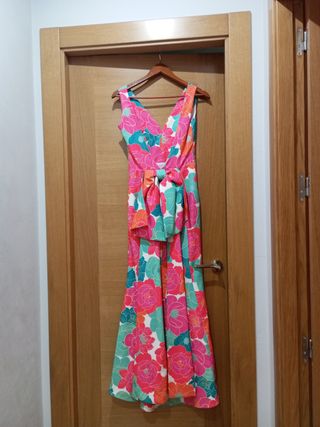 Vestido fiesta floral