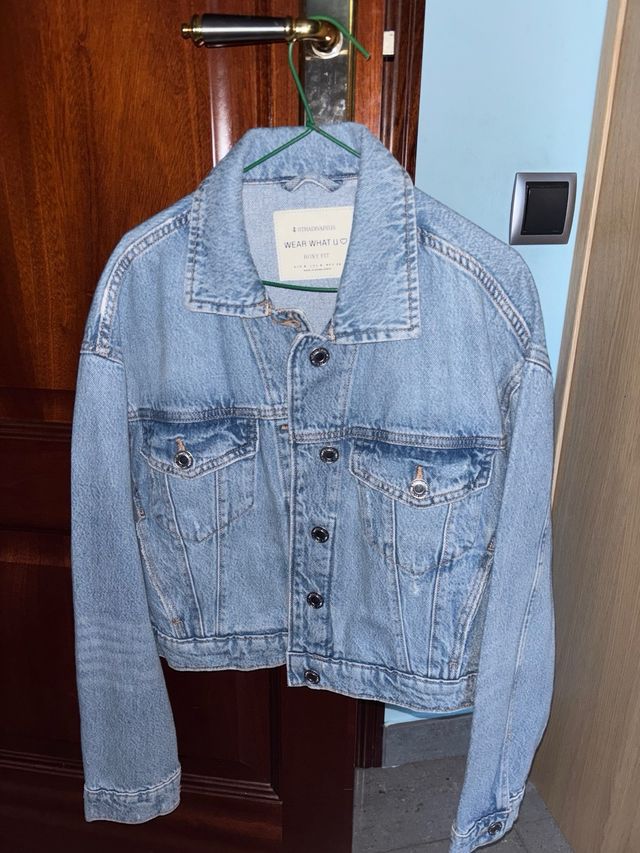 Chaqueta vaquera Stradivarius Wear What U Talla S