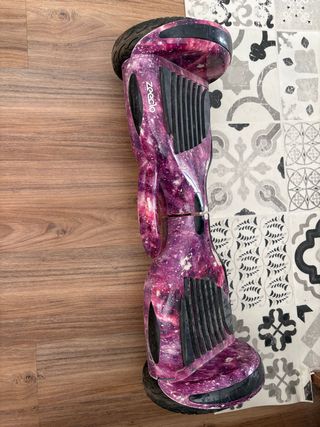 Hoverboard Morado Galaxia Zecclo