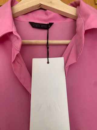 Camisa fluida Zara talla única nueva