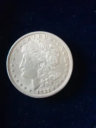 Lote 4 Dólares Morgan Plata