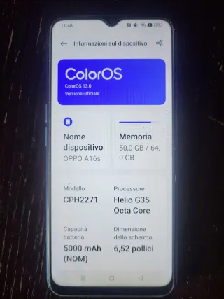 OPPO A16S 