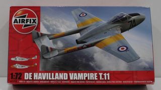 Maqueta Airfix De Havilland Vampire T.11 (1:72)