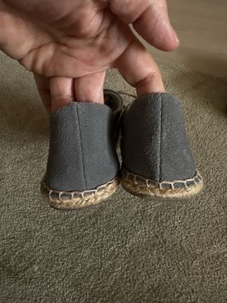 Alpargatas Gocco grises nuevas