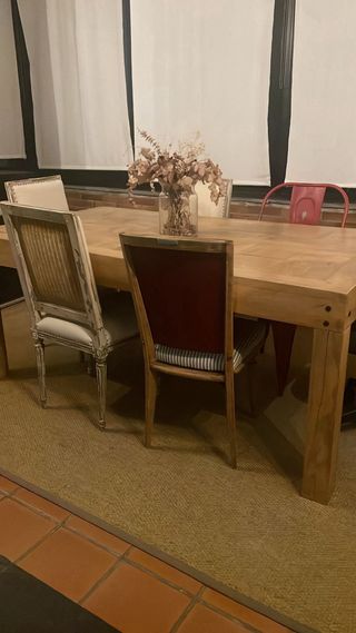 Mesa comedor madera 6-8 personas