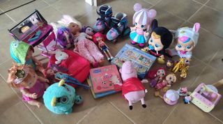 Lote de juguetes infantiles variados