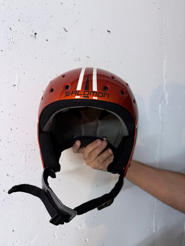 Casco Esquí Salomon Junior Naranja