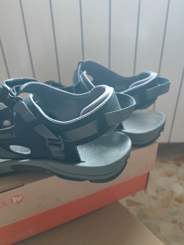 Sandali Merrell Uomo Neri/Grigi