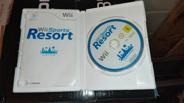 Wii Sports Resort scatola e manuali