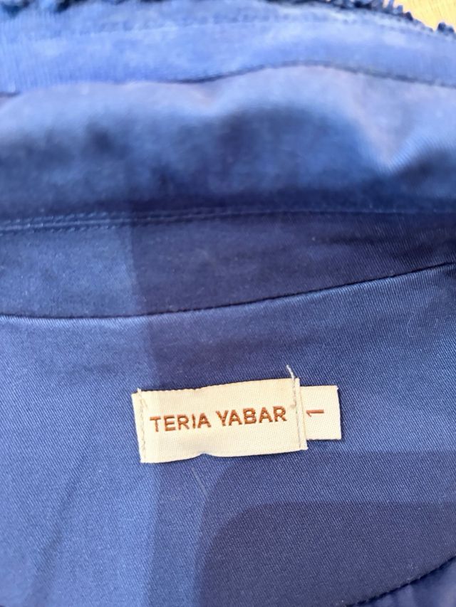 Chaqueta Teria Yabar azul marino talla 1
