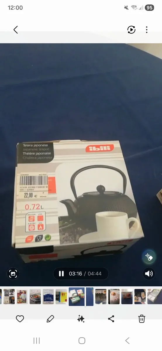 Tetera Japonesa Ibili Negra