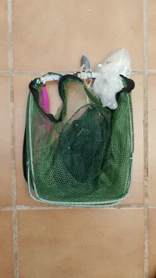 Nasa para pesca plegable