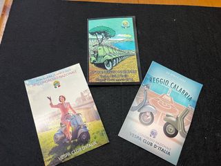 Lotto 3 Cartoline Vespa Club d'Italia lotto 8