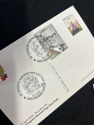 Lotto 3 Cartoline Vespa Club d'Italia lotto 8