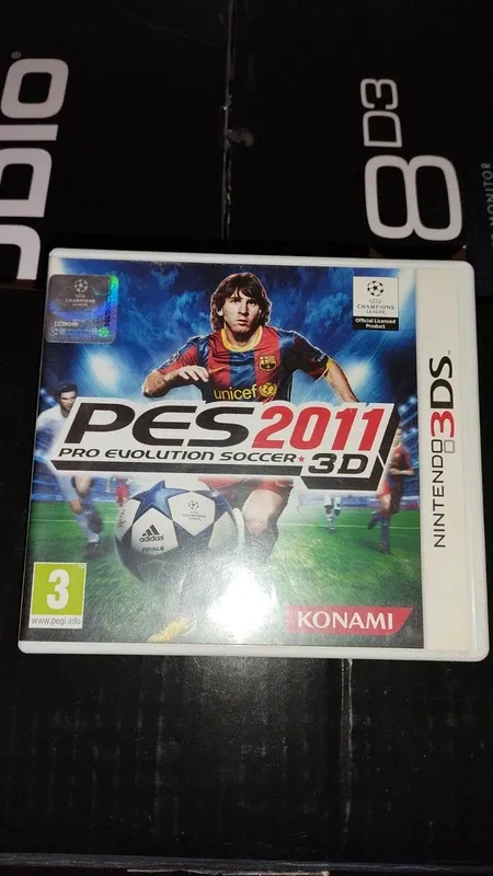 PES 2011 3D Nintendo 3DS Konami