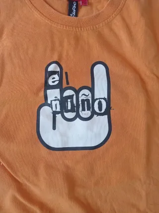 Camiseta El Niño Naranja