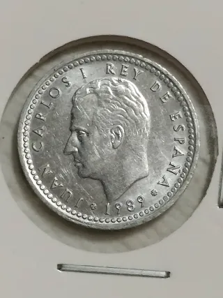1 Peseta 1989 Juan Carlos I Rey de España
