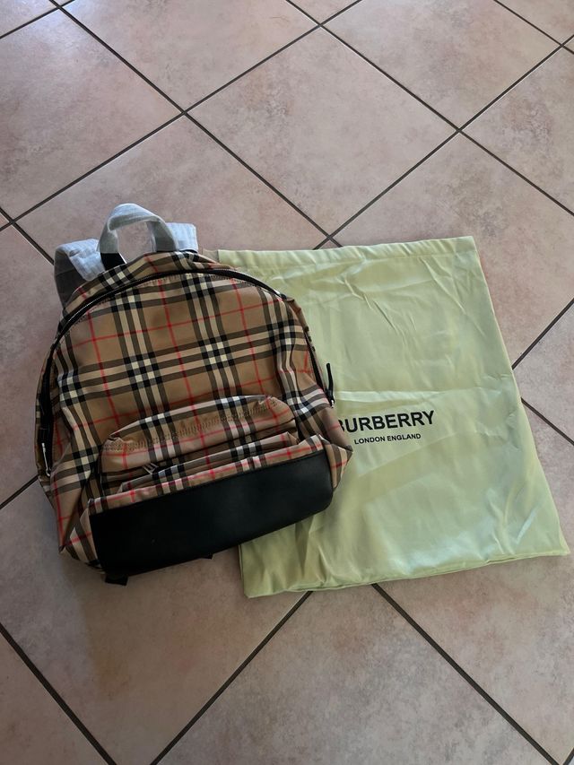 Zaino Burberry Beige/Marrone