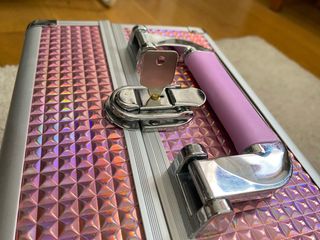 Maletín maquillaje espejo y cerradura