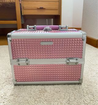 Maletín maquillaje espejo y cerradura