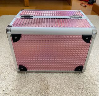 Maletín maquillaje espejo y cerradura