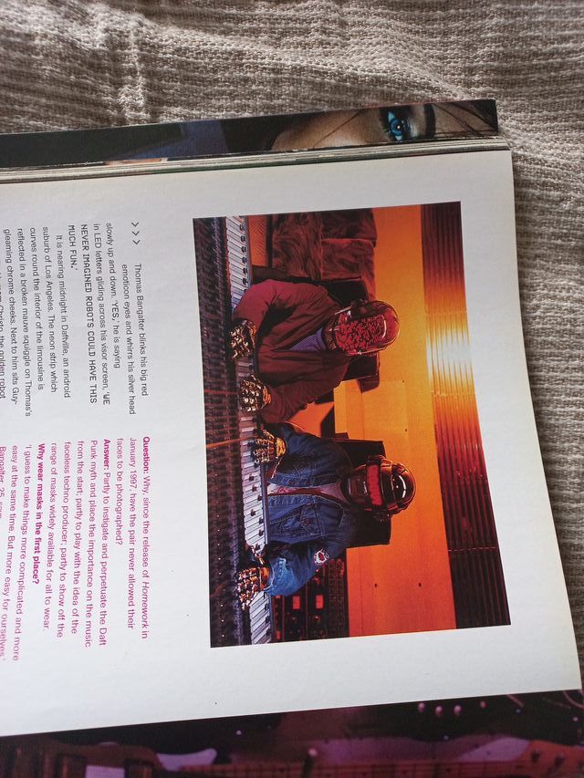 The Face Magazine Daft Punk Edición Especial