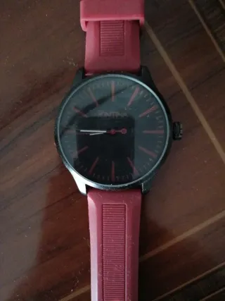 Reloj Pontina Negro y Rojo
