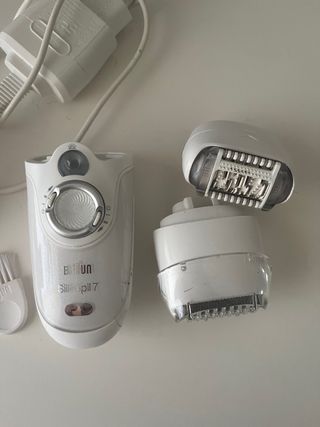Braun Silk-épil 7 depilación con 2 cabezales