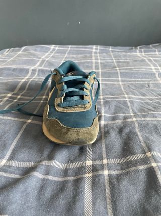 Zapatillas Nike niño azul/verde oliva