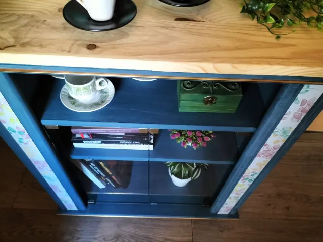 OFERTA! ORGANIZADOR DE MADERA MACIZA CON RUEDAS