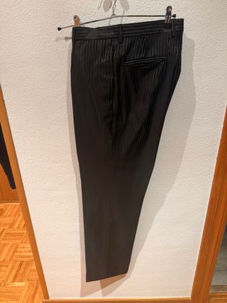 Traje Novio Corneliani Italiano Negro/Blanco