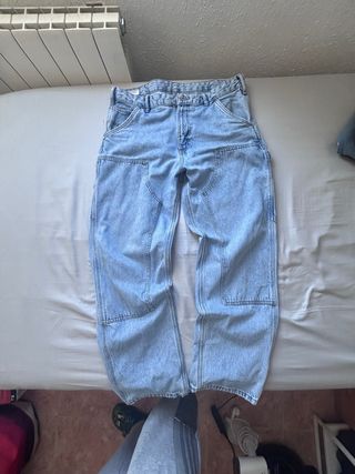 Pantalón Zara Baggy Ancho Talla 44