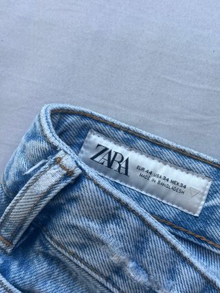 Pantalón Zara Baggy Ancho Talla 44