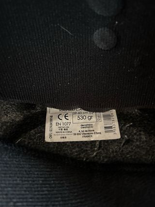 Casco de esquí Wed'ze negro