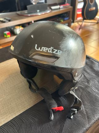 Casco de esquí Wed'ze negro
