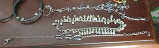 Lotto Braccialetti Multicolore e Argento