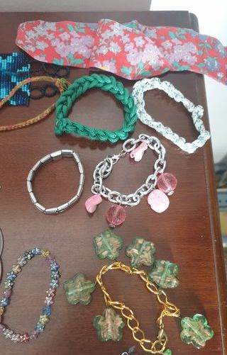 Lotto Braccialetti Multicolore e Argento
