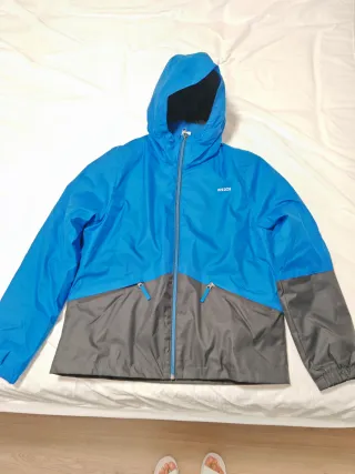 Chaqueta esquí niño Wedze azul/gris. Talla 14 años