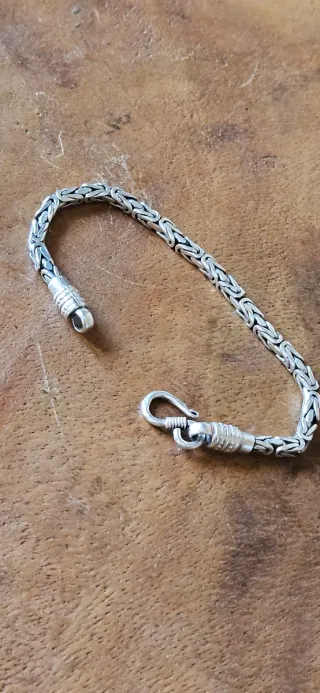 Bracciale snake in Argento 